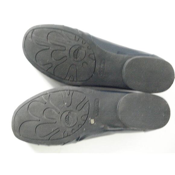 NURTURE DARK ROYAL BLUE PATENT LEATHER SLIP ON LOAFER FLAT SIZE 6M - Picture 7 of 7